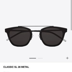 YSL Classic SL 28 Metal Sunglasses